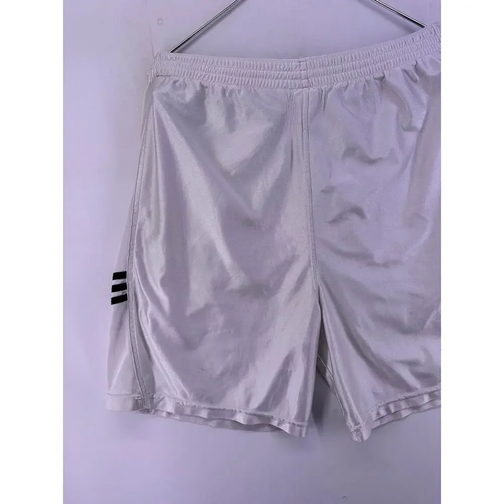 Vintage Adidas White and Black Shorts 2010 Tab Size XL